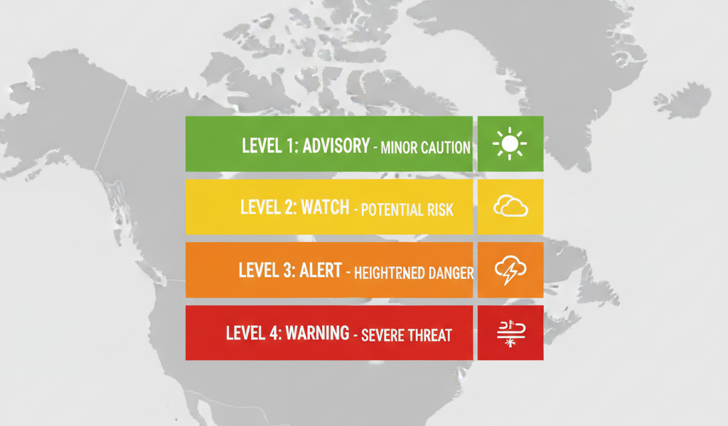 Canada Introduces New Colour-Coded Weather Alert System to Improve Public Safety and Risk Awareness