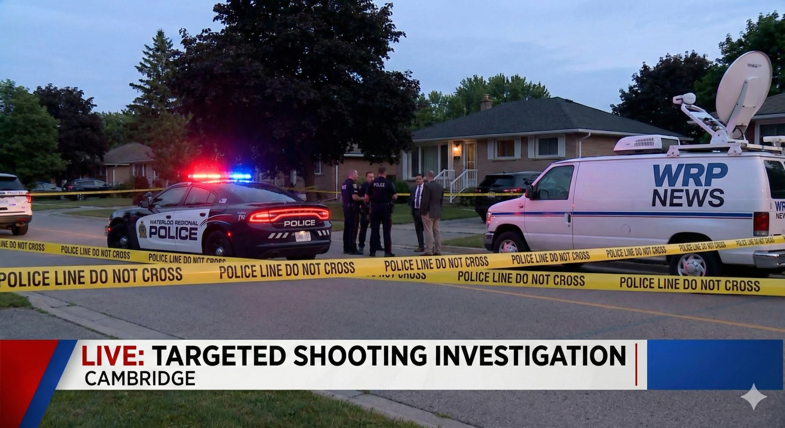 Waterloo Regional Police Investigate Targeted Shooting Incident in Cambridge
