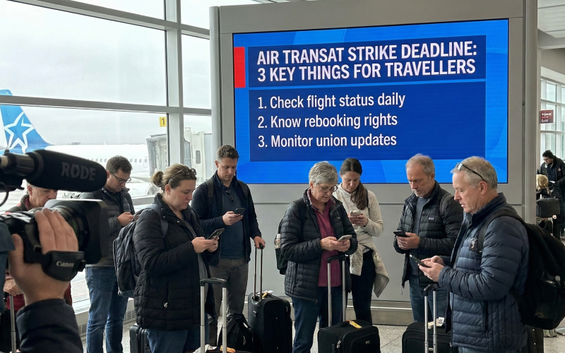 3 Key Things Travellers Should Know as Air Transat Faces Possible Flight Suspensions Ahead of Strike Deadline