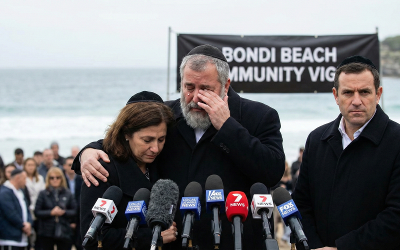 Broken and Gutted’: Local Jewish Leaders Share Grief, Fear, and Resolve After Bondi Beach Shooting