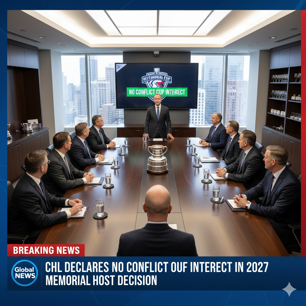 CHL Declares No Conflict of Interest in 2027 Memorial Cup Host Decision