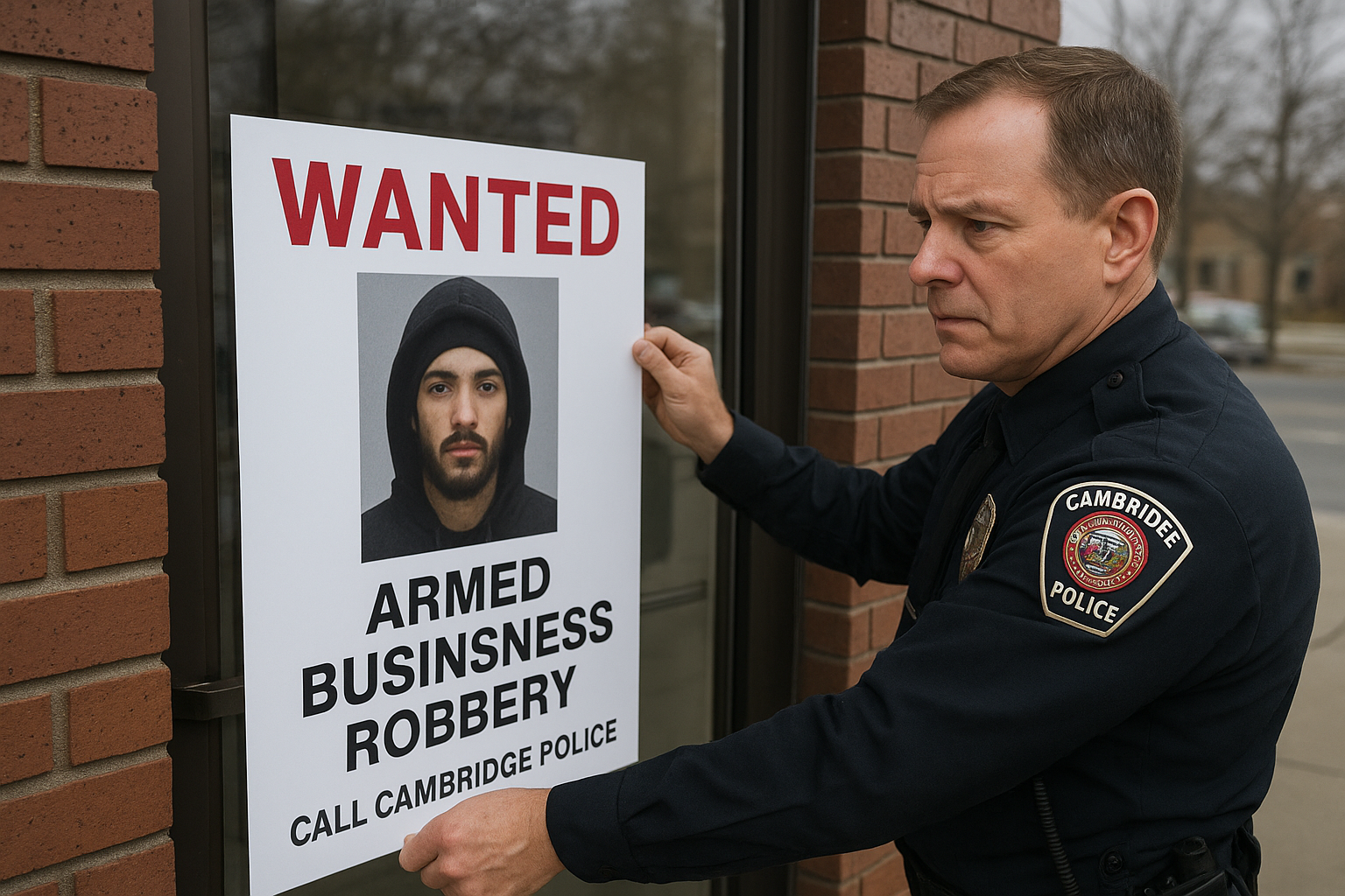 Cambridge Police Seek Public’s Help Identifying Suspect in Armed Business Robbery