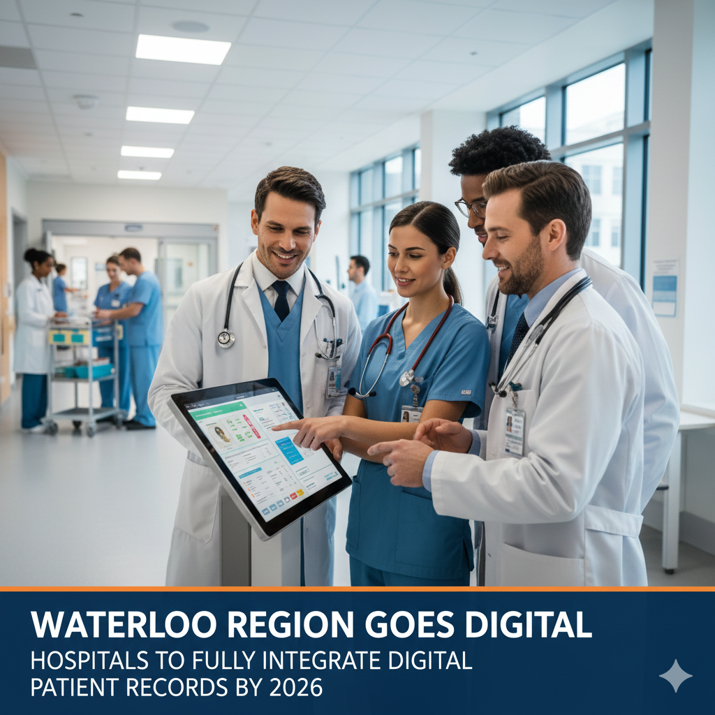 Click, Click, Click’ Waterloo Region Hospitals to Fully Integrate Digital Patient Records by 2026