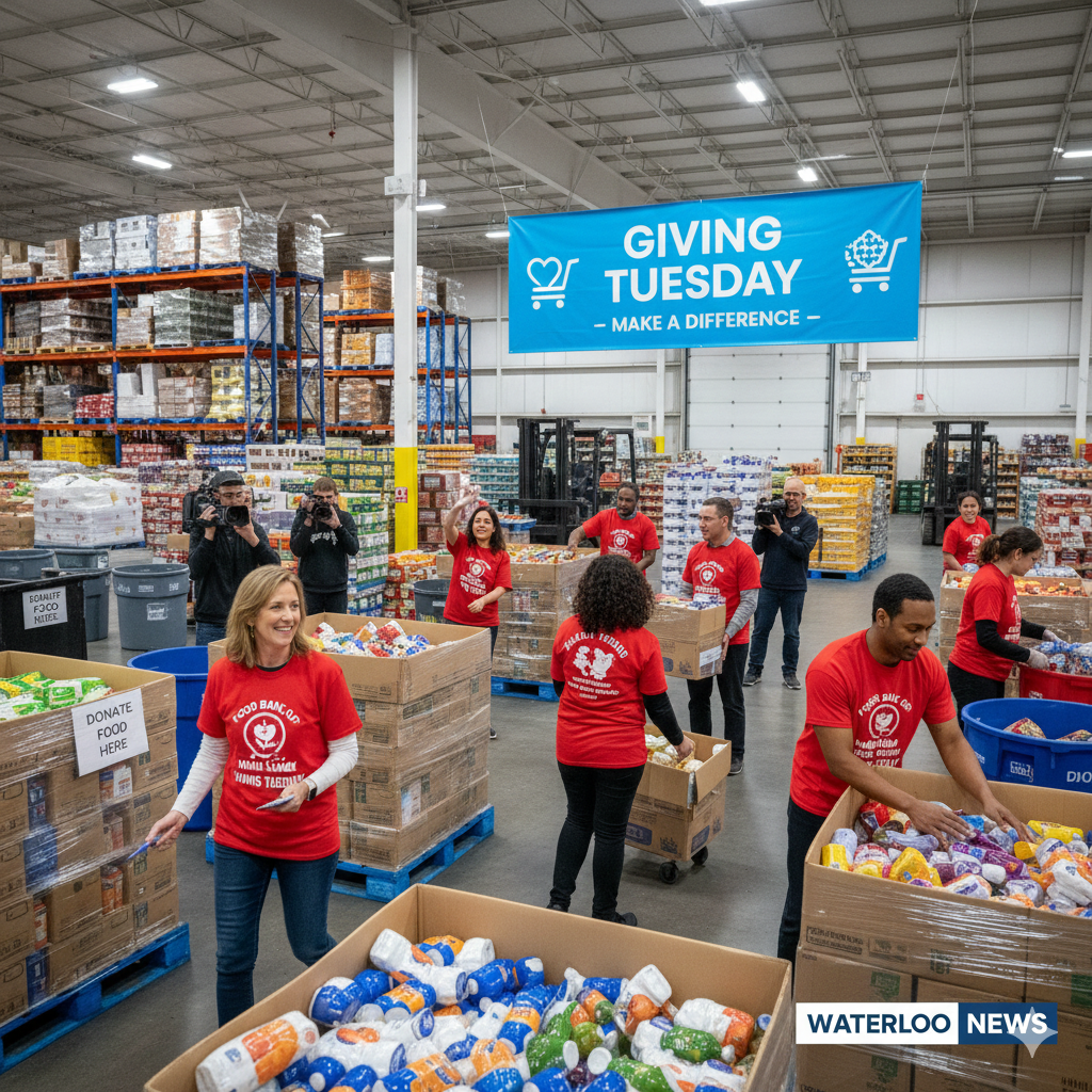 Food Bank of Waterloo Region Gears Up for Major ‘Giving Tuesday’ Push