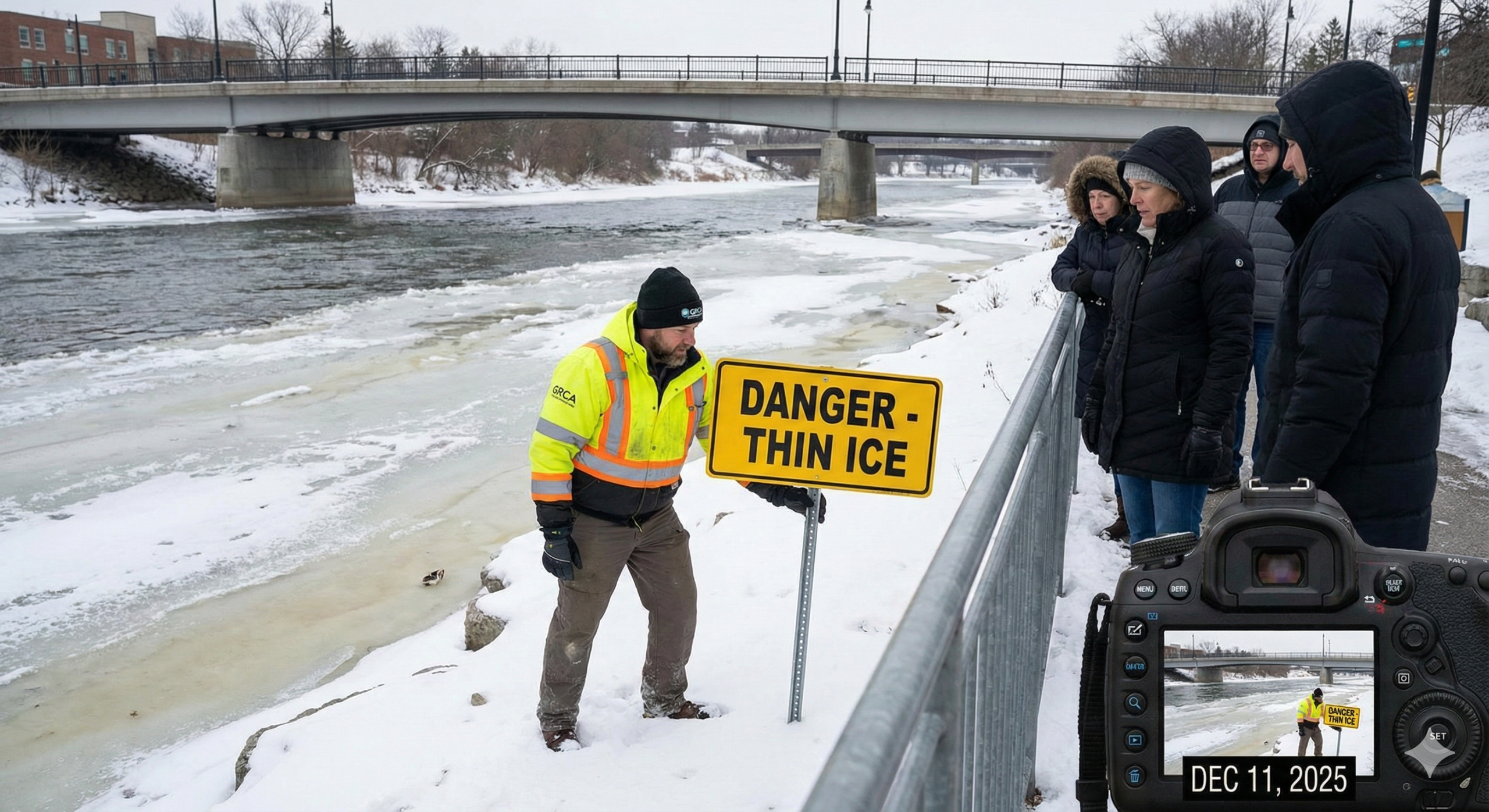 GRCA Issues Urgent Warning About Thin Ice Across Local Rivers and Reservoirs