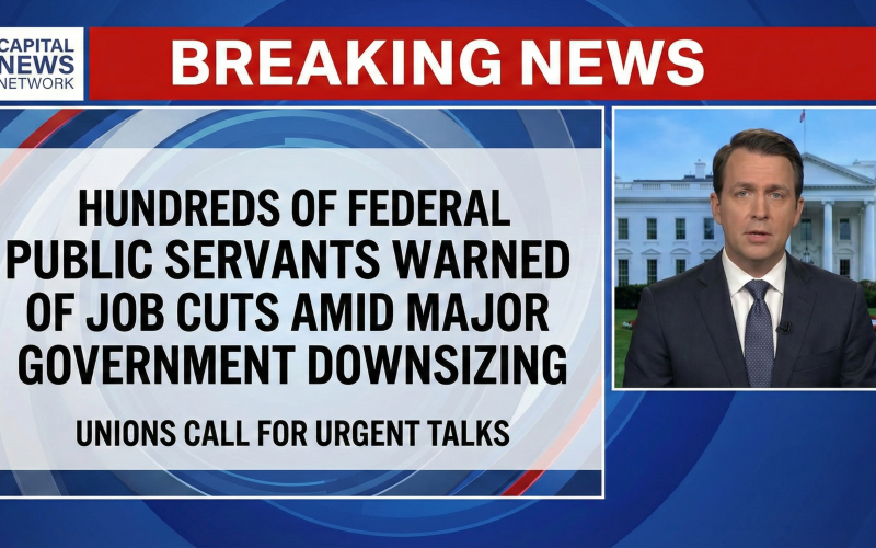 Hundreds of Federal Public Servants Warned of Job Cuts Amid Major Government Downsizing