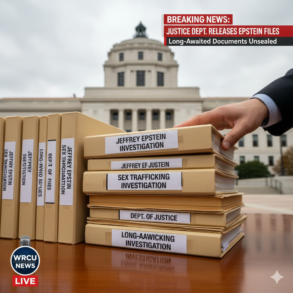 Justice Department Begins Releasing Long-Awaited Files in Jeffrey Epstein Sex Trafficking Investigation