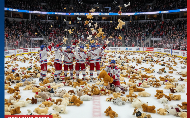 Kitchener Rangers Silence London on Teddy Bear Toss Night to Reclaim Midwest Division Lead