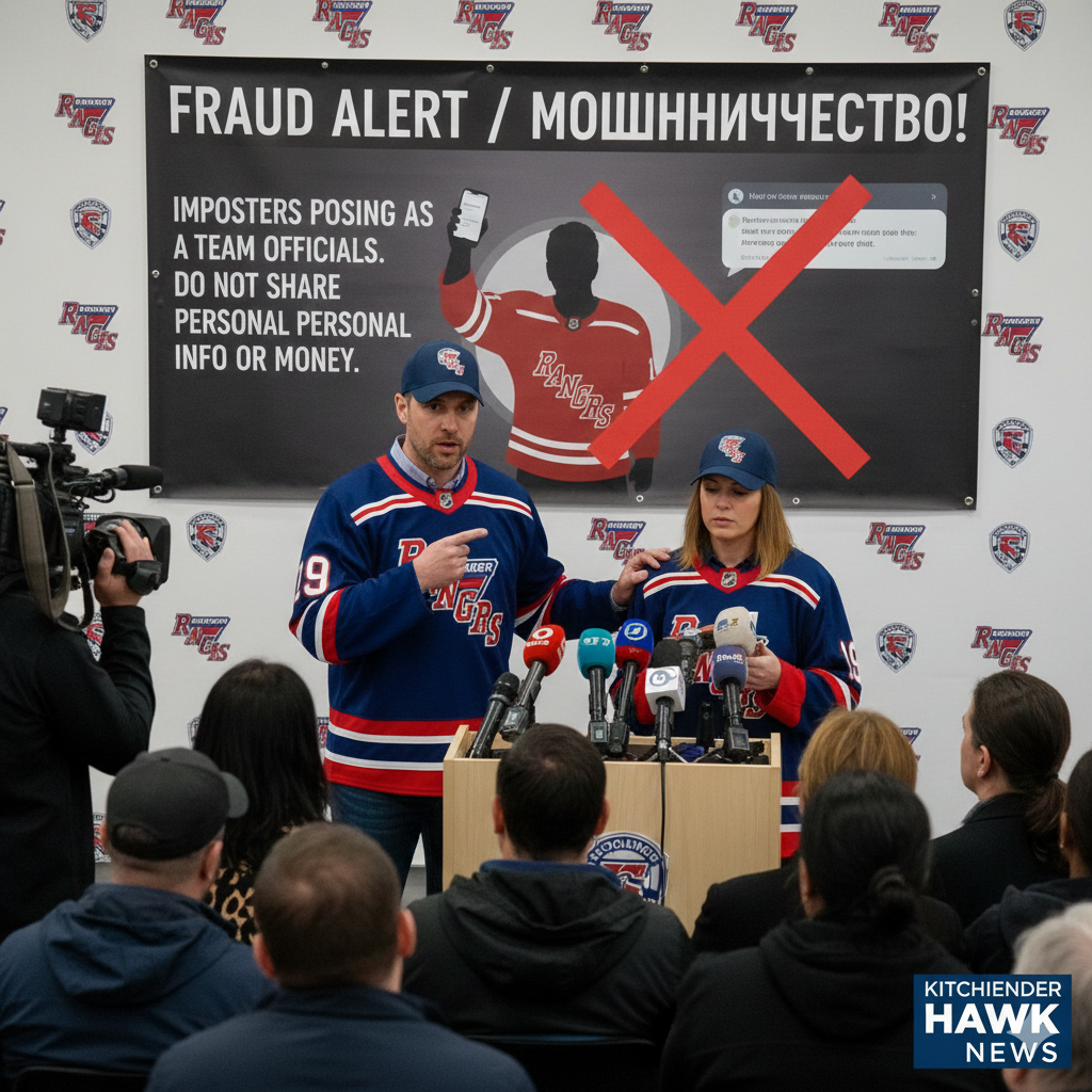 Kitchener Rangers Warn Public of мошенничество as Fraudsters Pose as Team Officials