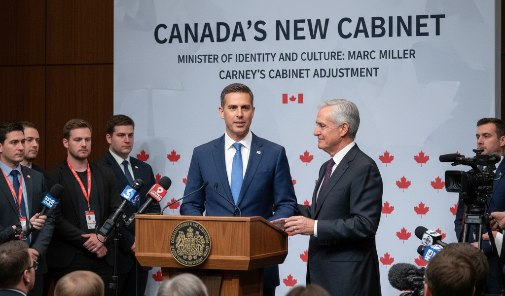 Marc Miller Appointed as Canada’s New Minister of Identity and Culture in Carney’s Cabinet Adjustment