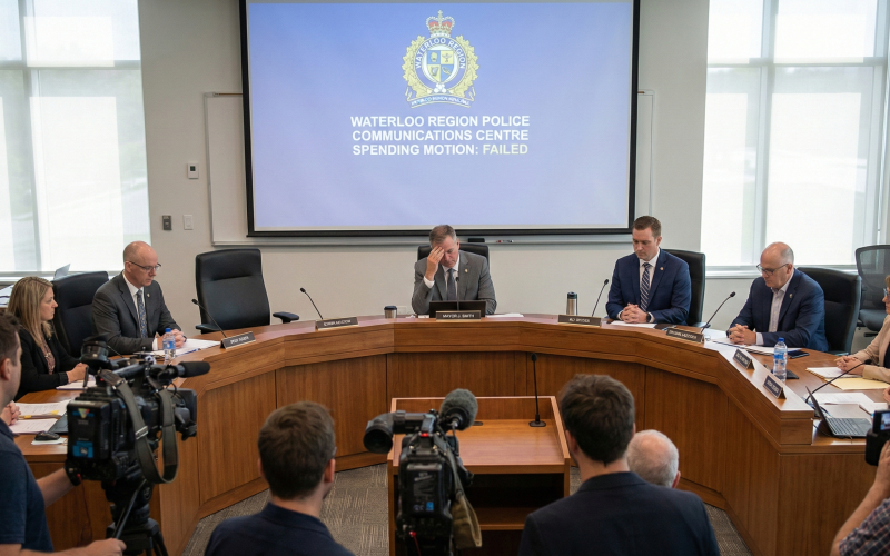 Mayor’s Bid to Pause $173 Million Policing Communications Centre Spending Falls Short at Waterloo Region Committee