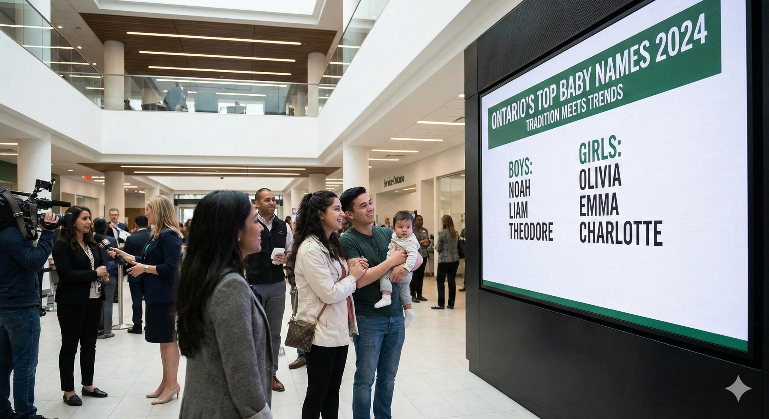 Ontario’s Most Popular Baby Names of 2024 Reveal a Blend of Tradition and Modern Trends