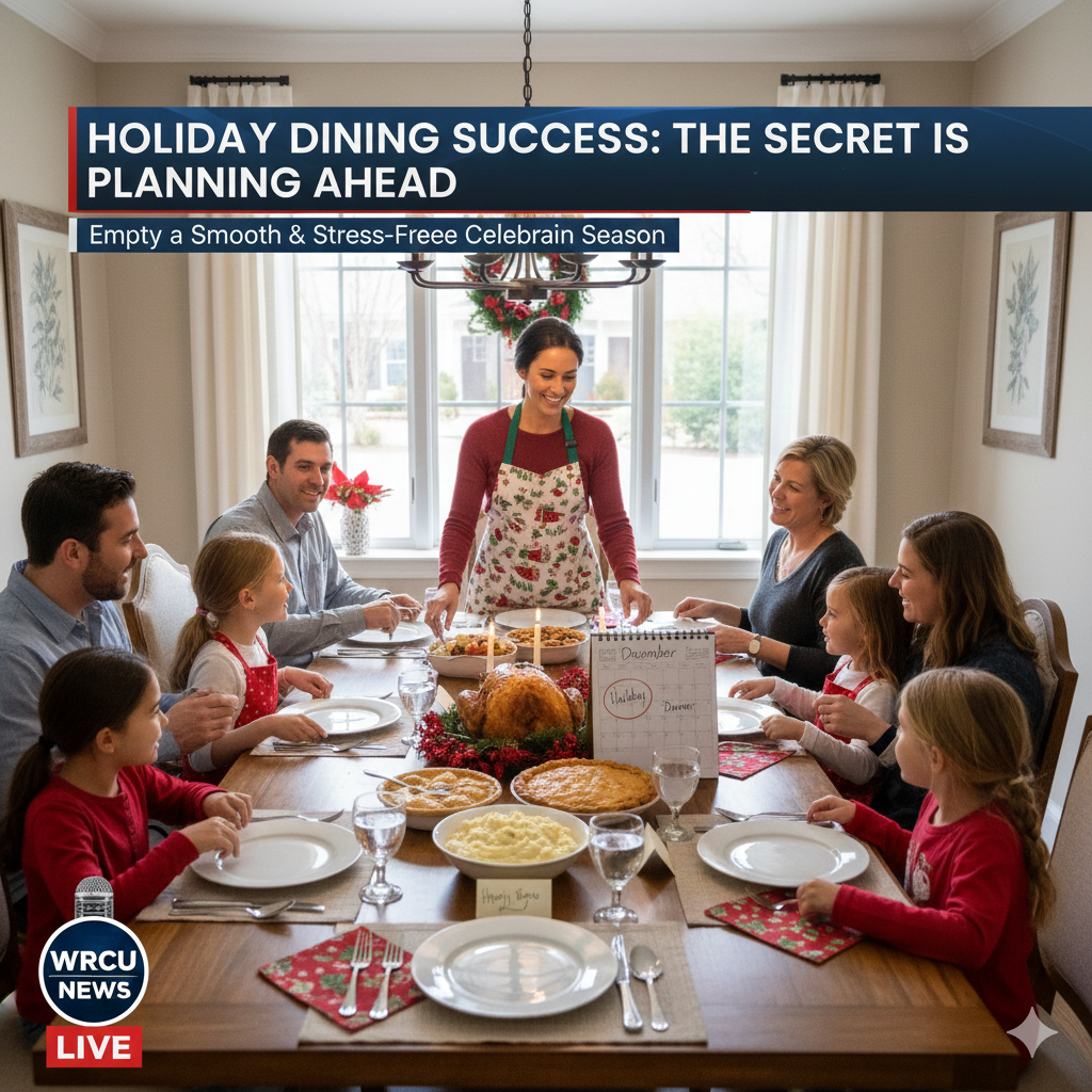 Planning Ahead Is the Secret to a Smooth and Enjoyable Holiday Dining Experience