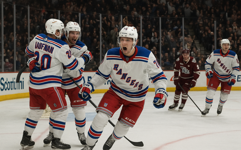 Rangers Dominate Early and Sustain Momentum in Commanding 6–3 Victory Over Petes