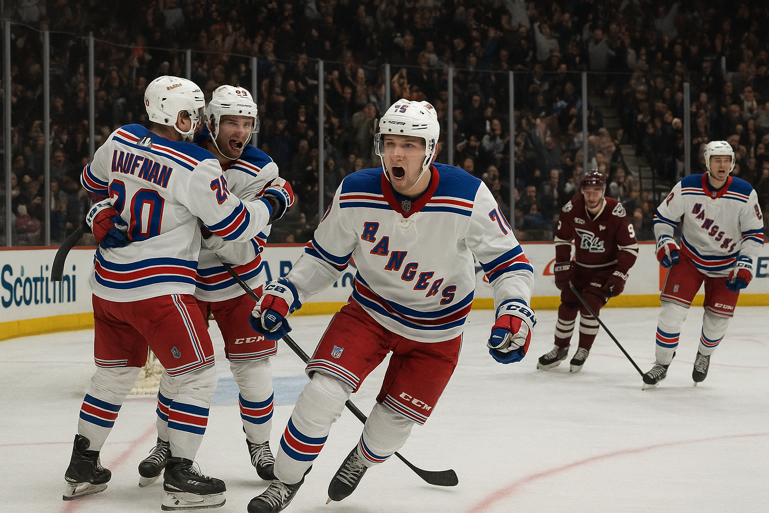 Rangers Dominate Early and Sustain Momentum in Commanding 6–3 Victory Over Petes