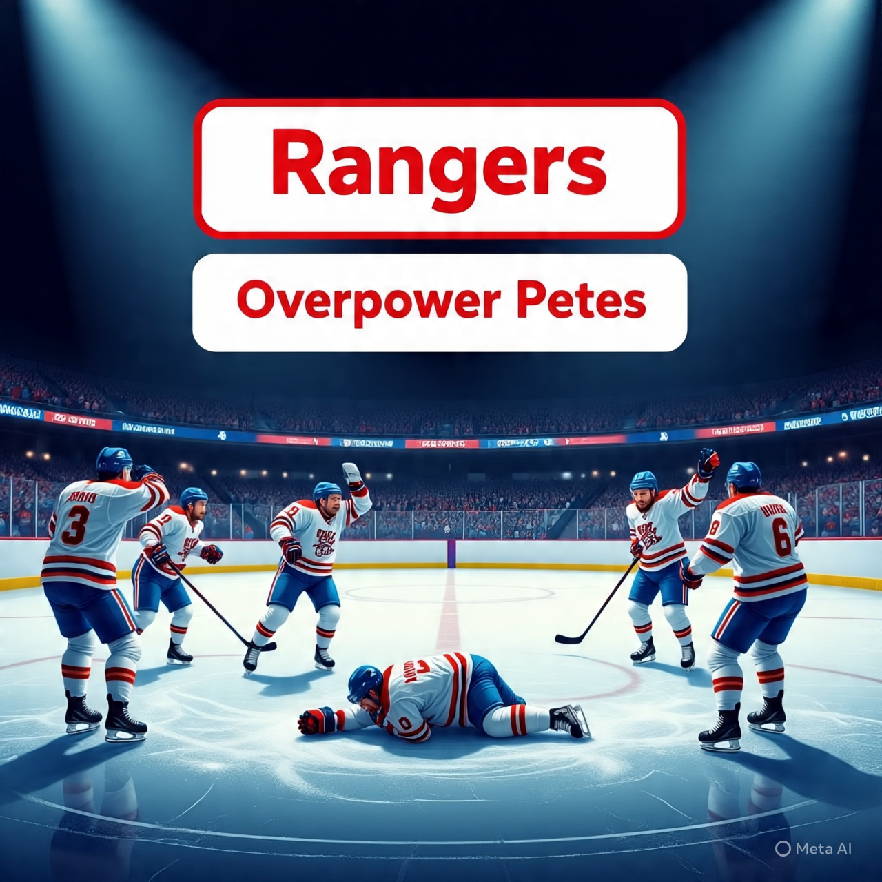 Rangers Overpower Petes with Fast Start and Balanced Attack in 6–3 Victory