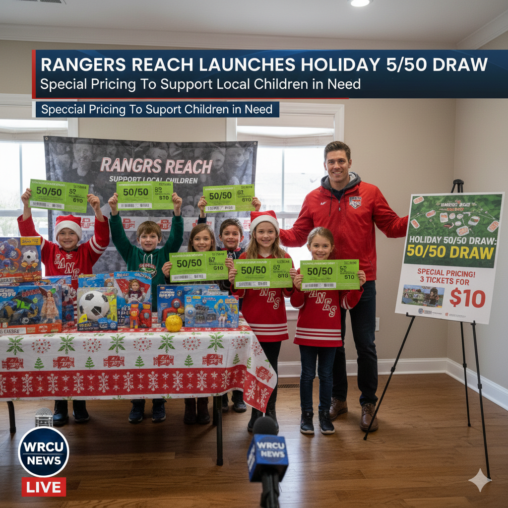 Rangers Reach Launches Special Holiday Pricing for 5050 Draws to Support Local Children in Need