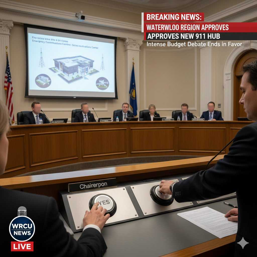 Region of Waterloo Approves New Emergency Communications Hub After Intense Budget Debate