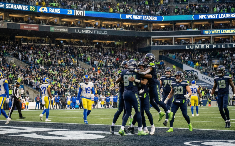 Seahawks Rally from 16-Point Deficit, Shock Rams in Overtime Thriller to Take NFC West Lead