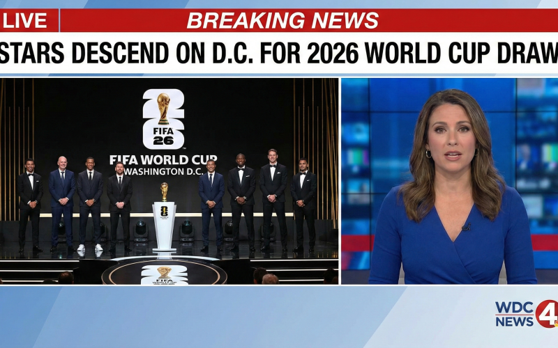 Stars Come Out in Washington as FIFA Holds 2026 World Cup Draw