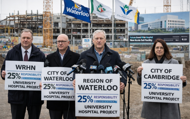 WRHN and Local Municipalities Face Responsibility to Fund 25% of New University Hospital Project