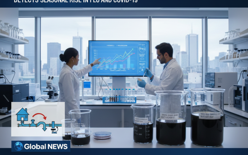 Wastewater Surveillance Proves Its Ongoing Value as York Region Detects Seasonal Rise in Flu and COVID-19